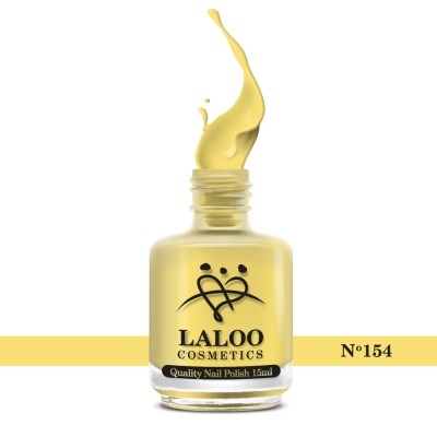 No.154 Banana Yellow| Weekly Nail Polish 15ml foto