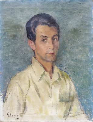 Ghelman Lazar (1887-1976) - Autoportret foto