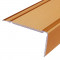 Profil Neperforat Aluminiu pentru Trepte, 45x23 mm, 2.7 m, Bronz, Model 3130, Profil Trepte, Profil pentru Treapta, Profil Protectie Trepte, Profil pe