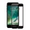 Folie de sticla FULL GLUE pentru Apple iPhone 7 Plus, GloMax 3D Negru ,lipici pe toata suprafata