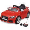 Masinuta Electrica Copii Audi TT RS, Telecomanda Parentala, VidaXL, Rosu, 6V, &gt;3 Ani