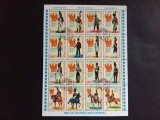Mini-Colita Filatelică Uniforme Militare Napoleoniene / Guineea Ecuatorială (1974) - A583