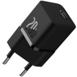 Incarcator retea Baseus GaN5 mini, Quick Charge 20W, 1 x USB Type-C, negru