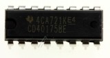 40175 C.I. CD40175BE TEXAS-INSTRUMENTS