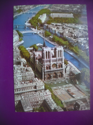 HOPCT 68642 CATEDRALA NOTRE DAME -PARIS-FRANTA-NECIRCULATA foto