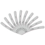 Cumpara ieftin Set 10 pile unghii Banana granulatia 180/240 - SensoPRO Milano