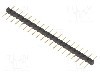 Conector 20 pini, seria {{Serie conector}}, pas pini 2.54mm, FISCHER ELEKTRONIK - SL 8 20 G