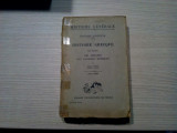 HISTOIRE GRECQUE - Des Origines aux Guerres Mediques - I - Gustave Glotz -1938, Alta editura
