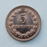 EL SALVADOR - 5 Centavos 1972, America Centrala si de Sud, Cupru-Nichel