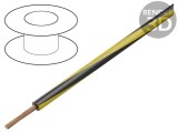 Cablu Electric Cupru 2,5mm2 PVC Negru-Galben