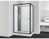 Cabina De Dus Cu Hidromasaj Cadita Joasa, Fara Plafon Sanotechnik Viva1 Ps19B