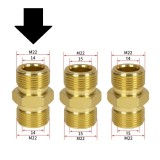 Adaptor M22 filet exterior cuplare furtunuri - M22-14 - M22-14