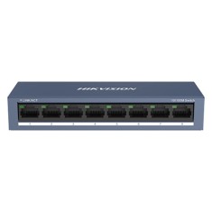Switch 8 porturi 10/100 Mbps RJ45 - Hikvision DS-3E0108-O SafetyGuard Surveillance foto