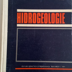 HIDROGEOLOGIE - I. PREDA