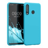 Husa pentru Huawei P30 Lite, Silicon, Albastru, 47499.205, Carcasa, Kwmobile