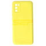 Husa Silicon Galbena Samsung Galaxy M02s - Protectie Premium High Copy