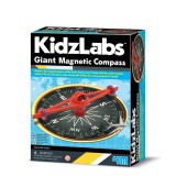 Cumpara ieftin Busola Magnetica Gigant KidzLabs, 4M