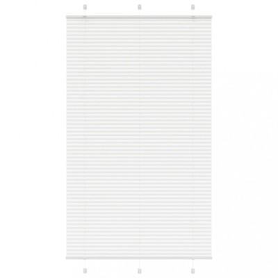 Gossi jaluza plisata alb 115x200 cm latime tesatura 114,4 cm foto