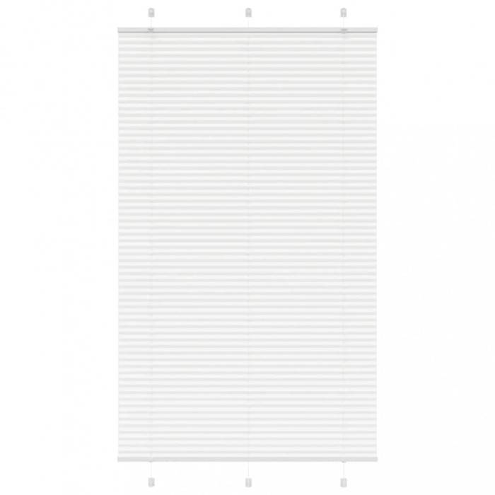 Gossi jaluza plisata alb 115x200 cm latime tesatura 114,4 cm