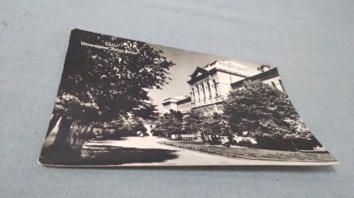 CARTE POSTALA CLUJ -UNIVERSITATEA BABES-BOLYAI CIRCULATA foto
