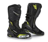Ghete (cizme) moto Racing Unisex Seventy model SD-BR1 culoare: negru/galben fluor 44