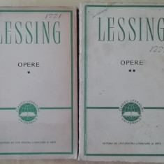 myh 712s - Lessing - Opere - doua volume - ed 1958