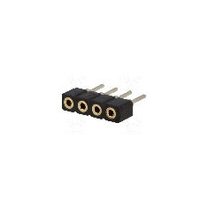 Conector 4 pini, seria {{Serie conector}}, pas pini 2mm, CONNFLY - DS1002-02-1*4BT1F6