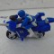 bnk jc Mighty Morphin Power Rangers Micro - 1994 - albastru