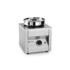 Sistem de gatit tip bain-marie, inox, cu capac, 4,2 lt, 200W, Hendi Thermosystem1, tava emailata 18,5 cm, 265x265x(H)245 mm foto