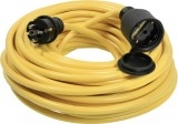 Prelungitor cordon flexibil 25 metri 3G2.5 cu stecher si cupla impamantate IP44 cablu V3V3-F