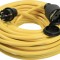 Prelungitor cordon flexibil 25 metri 3G2.5 cu stecher si cupla impamantate IP44 cablu V3V3-F
