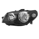 Far Fiat Albea/Palio Weekend (178), 04.2006-2012; Strada 06.1999-10.2004, partea Stanga, electric, tip bec H7+H7, rama neagra, cu motoras, Best Auto