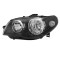 Far Fiat Albea/Palio Weekend (178), 04.2006-2012; Strada 06.1999-10.2004, partea Stanga, electric, tip bec H7+H7, rama neagra, cu motoras, Best Auto