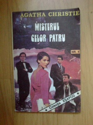 n5 MISTERUL CELOR PATRU - Agatha Cristie foto