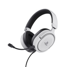 Casti gaming Trust GXT 498 Forta, Microfon, PS5/PC, Alb