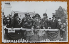 Ceremonie cu ocazia zilei regalitatii , 10 Mai 1939 , General de Vanatori foto