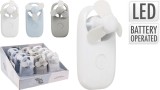 Mini ventilator portabil cu LED