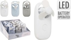 Mini ventilator portabil cu LED