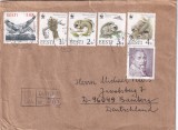 FILATELIE TEMATICA - PLIC GERMANIA TEMATICA VEVERITE NATURA FAUNA, Stampilat