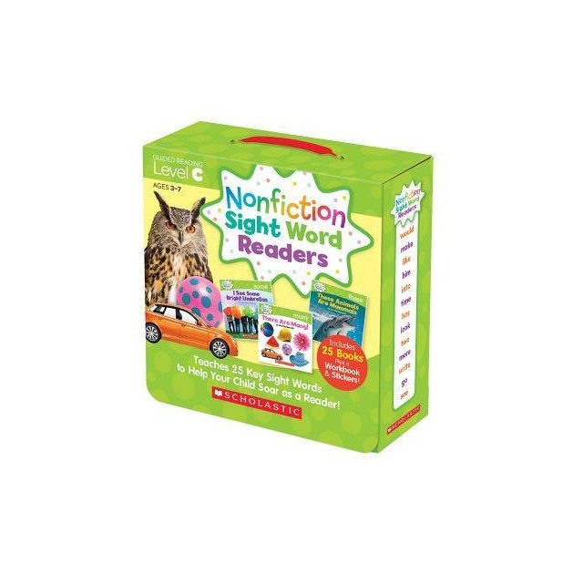 Nonfiction Sight Word Readers Parent Pack Level C: Teaches 25 Key Sight Words to Help Your Child Soar as a Reader!