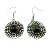 Cercei candelabru model raze cu ochi de tigru natural