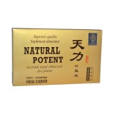 Set fiole NATURAL POTENT, soluție orală pentru susținerea potenței și a erecțiilor puternice, 6 fiole