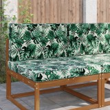 vidaXL Perna pentru canapea de exterior 2 pcs Model cu frunze 900841