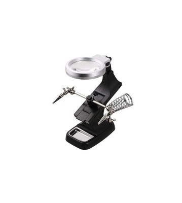Lupa Gadget cu brate 3x si 4.5x Zoom cu lumina LED-Culoare Negru foto