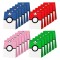 Set 56 piese, 24 pungi si 32 stickere pentru cadouri, 15 x 8 x 19 cm, hartie, multicolor