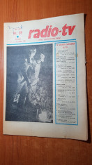 revista radio-tv saptamana 21-27 septembrie 1980 foto
