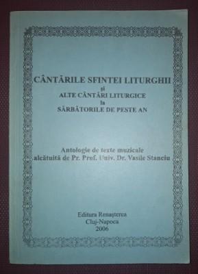 VASILE STANCIU - C&amp;Acirc;NTĂRILE SFINTEI LITURGHII SI ALTE C&amp;Acirc;NTĂRI LITURGICE LA SĂRBĂTORILE DE PESTE AN foto
