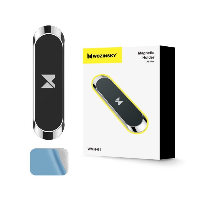 Suport Auto Universal WZK Flat Mount Magnetic, Negru WMH-01