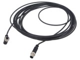 Cablu HARTING 4 pini PUR 7,5m pentru senzori automatizări cu mufe M12