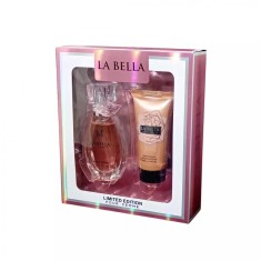 Set Cadou Dama &ndash; Parfum si Crema de Corp, La Bella, Magrot 25039